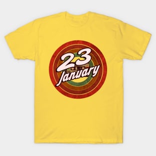23 January T-Shirt